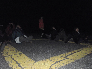 星空観察会　オリオン座流星群