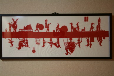 手ぬぐいアート