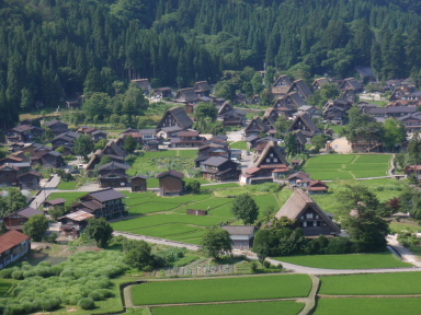合掌造りの集落（世界遺産）