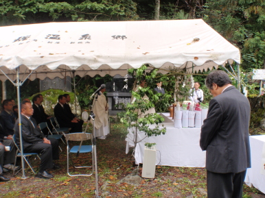 遭難者合同慰霊祭