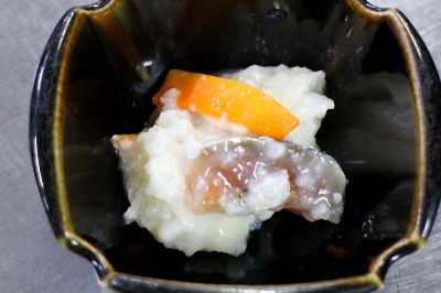 高山市奥飛騨温泉郷新穂高温泉深山荘大根のすし