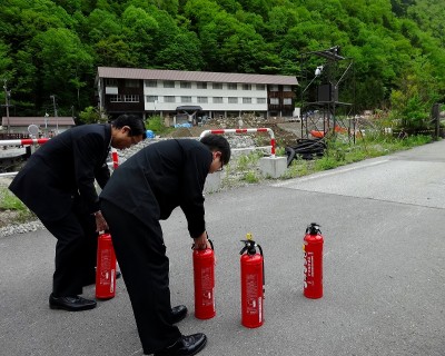 消火訓練